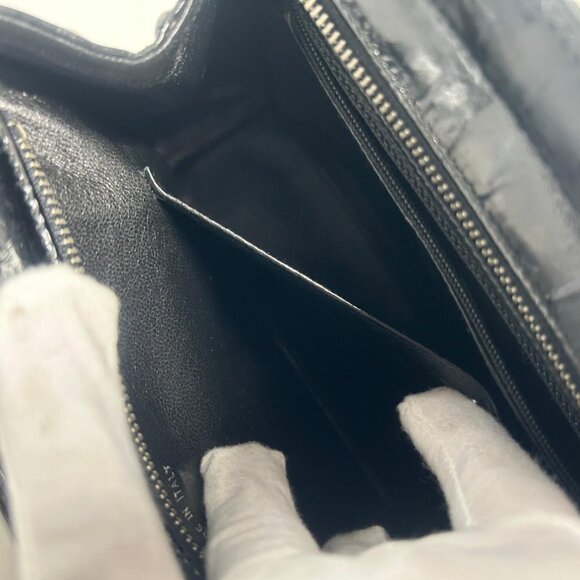 💎✨Authentic✨💎Chanel Handbag Black Patent Leather - Picture 14 of 15